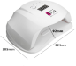 Preview: UV/LED Lampe 54W - Lichthärtungsgerät für Nageldesigner Preview: UV/LED Lampe 54W - Lichthärtungsgerät für Nageldesigner
